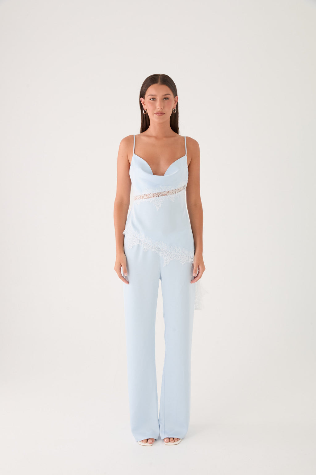 Melisana Cowl Top - Blue